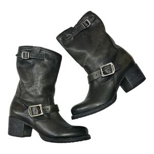 Frye Black Heeled Boots for Women